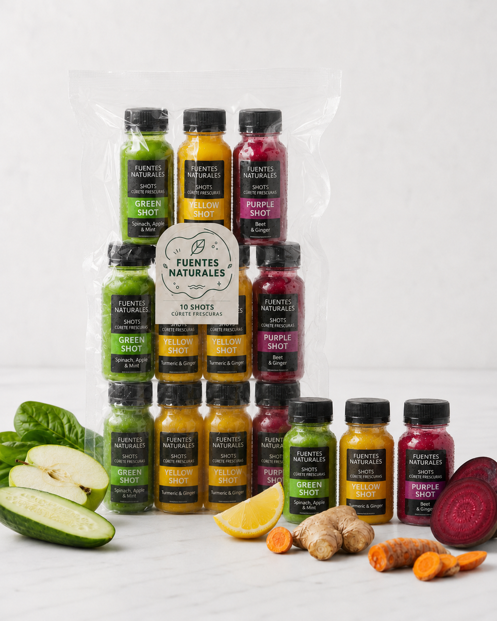 Reto Detox 15 Días — 15 Batidos + 15 Shots | Más pedido